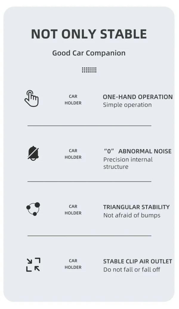 Fig car phone holder