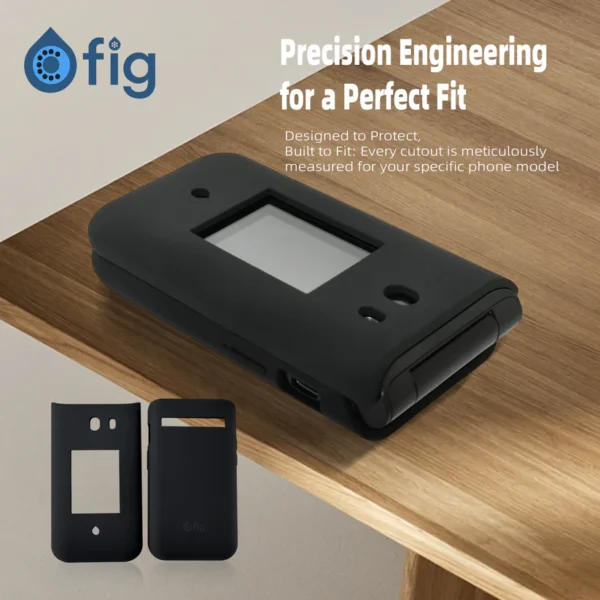Fig Core Liquid Silicone Case - Black