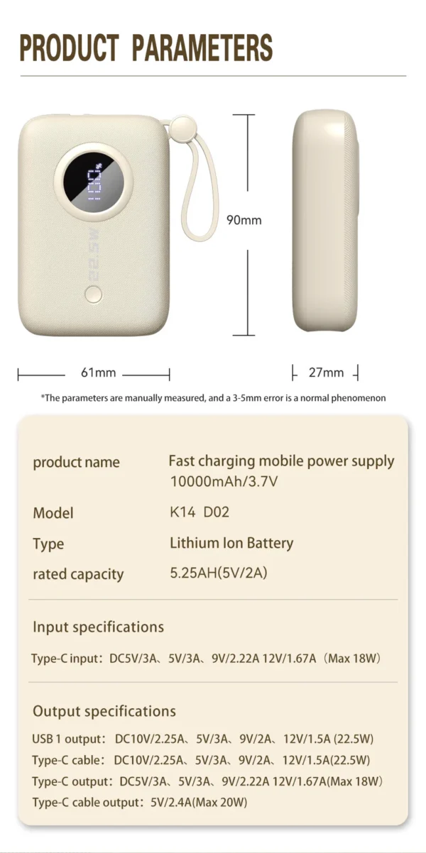 Fig 22.5 Small Power Bank